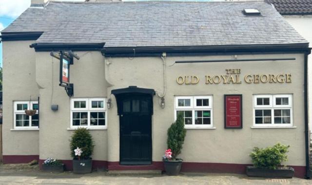 The Old Royal George Ainderby Steeple Exterior foto